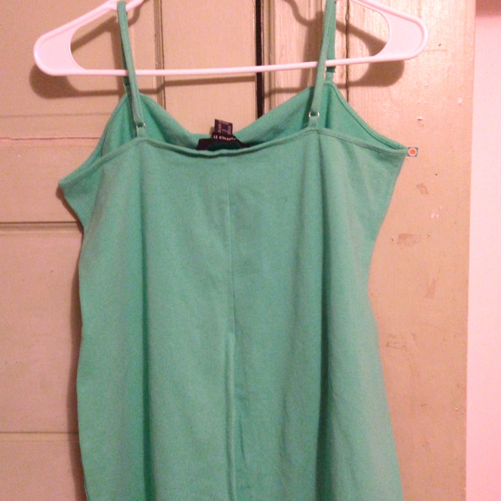 Mid length Green Dress